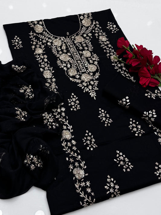 LAWN SHAHI GOTTA 3PC SUIT