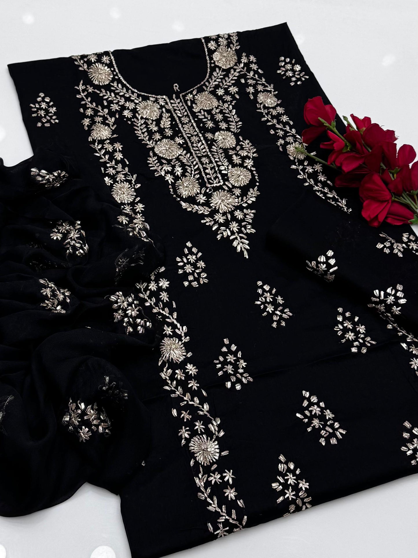 LAWN SHAHI GOTTA 3PC SUIT