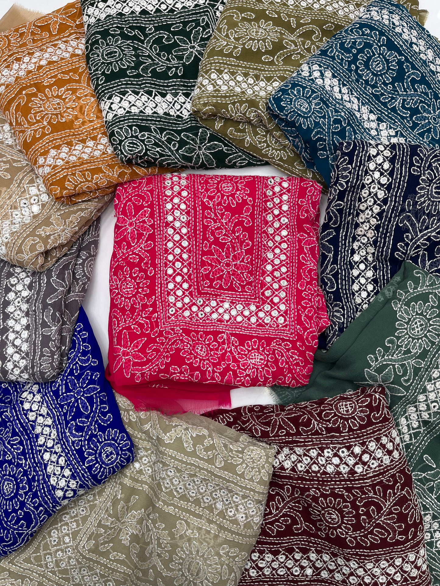 2-PC Shadow Shesha Work