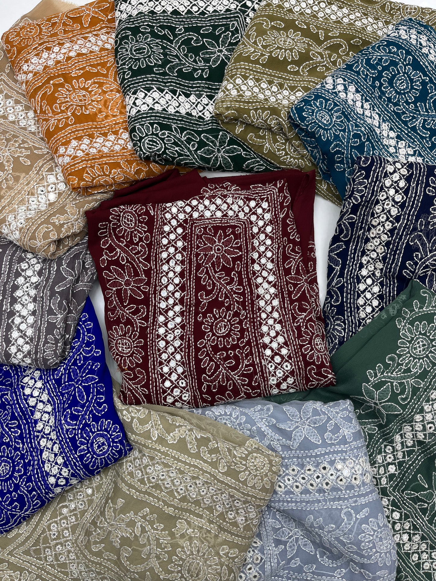 2-PC Shadow Shesha Work