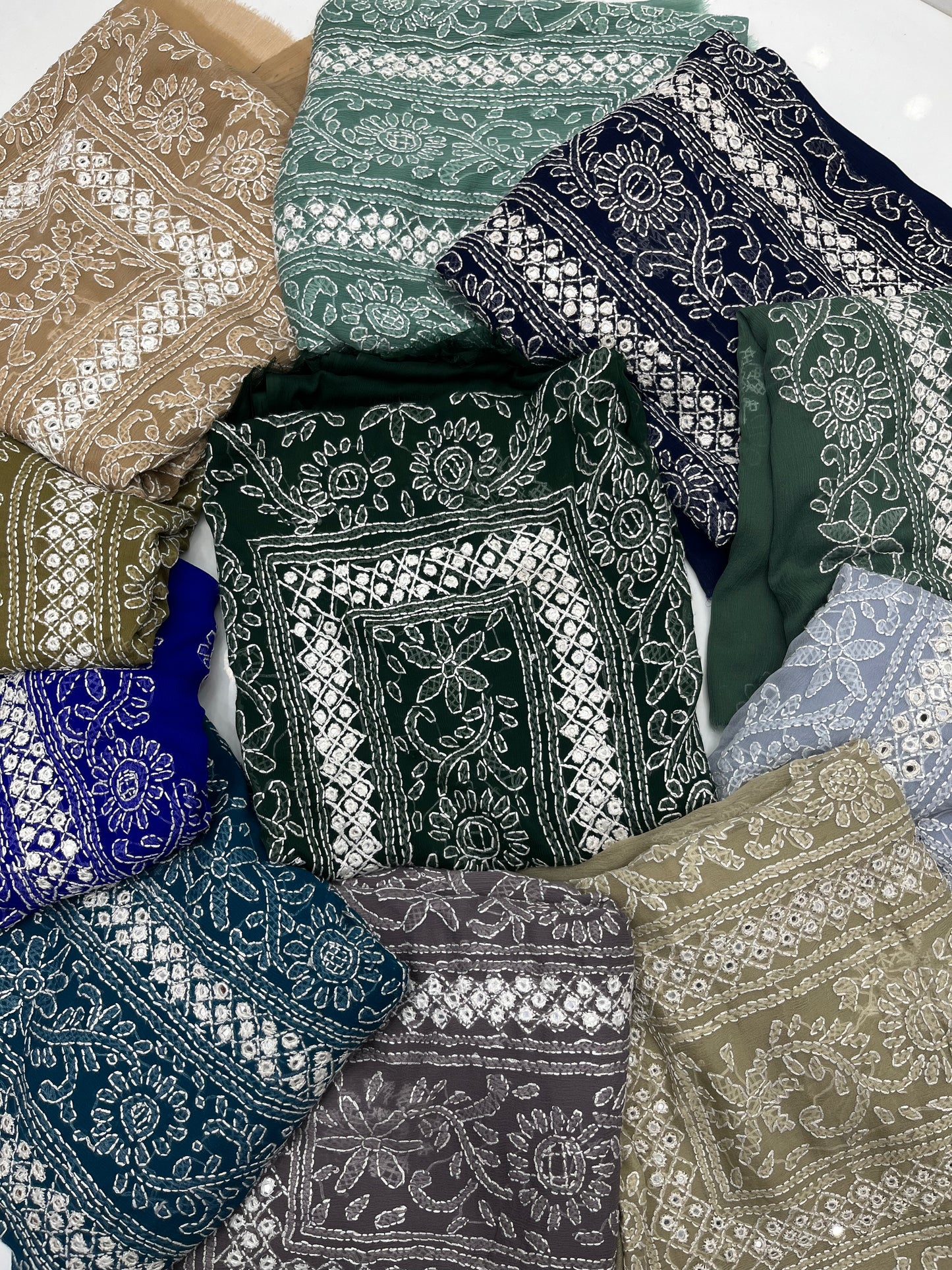 2-PC Shadow Shesha Work