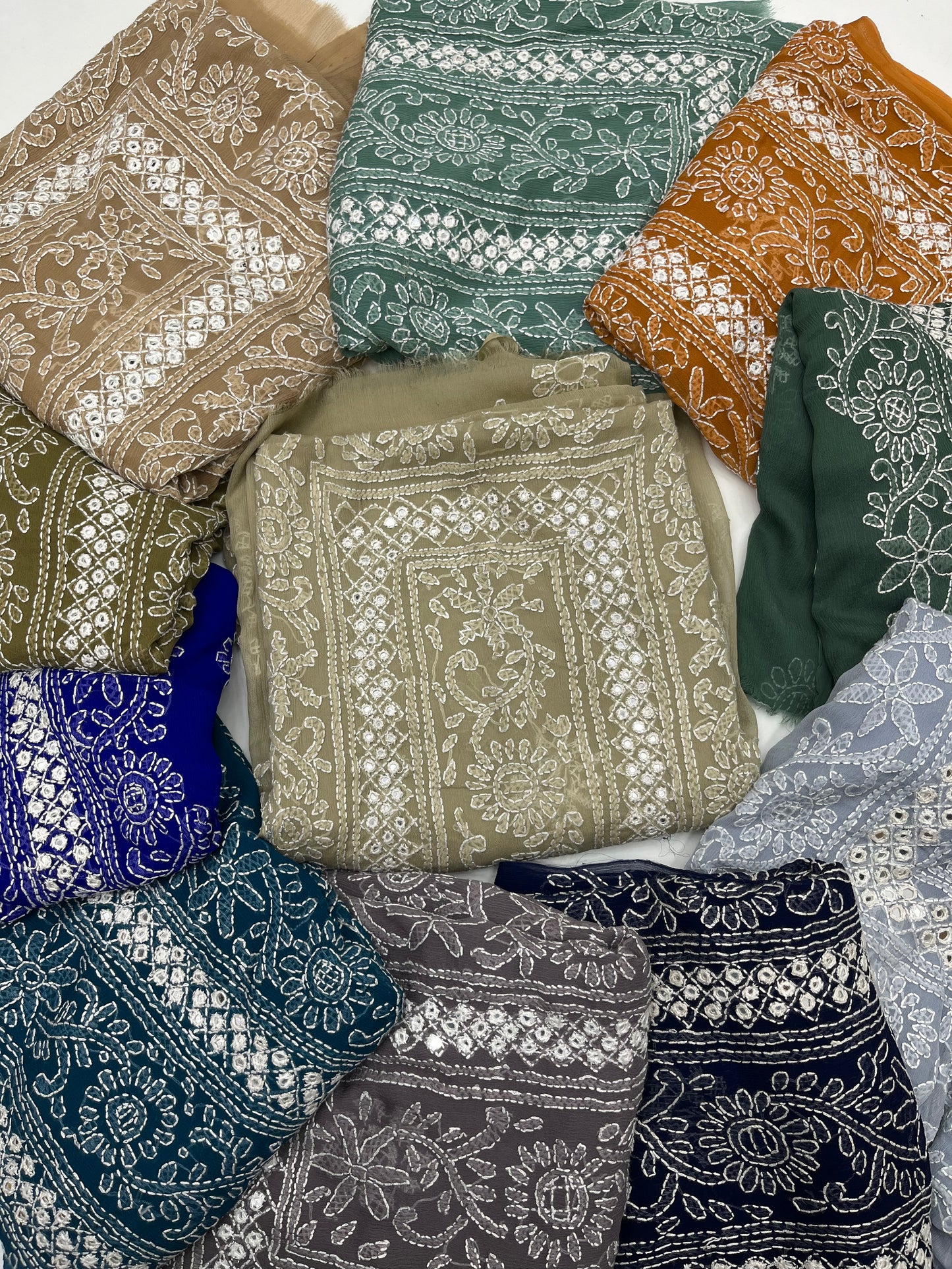 2-PC Shadow Shesha Work