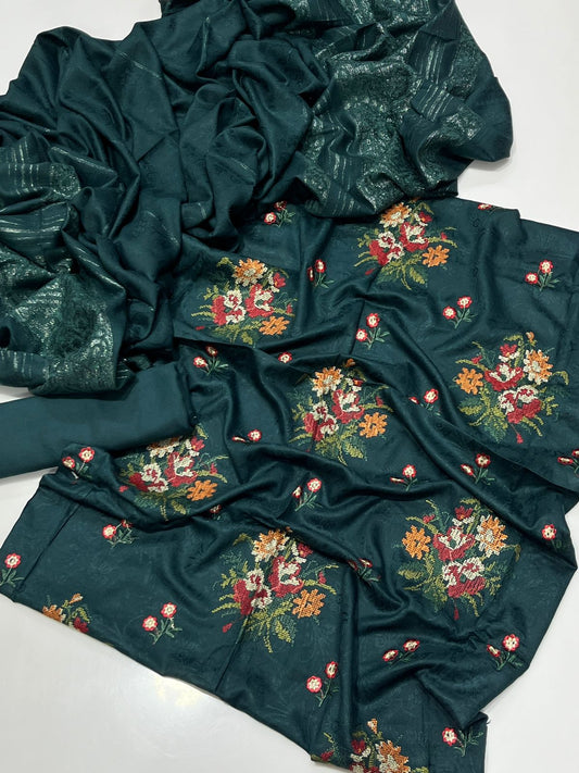 Marina Self Jacquard 3pc Suit