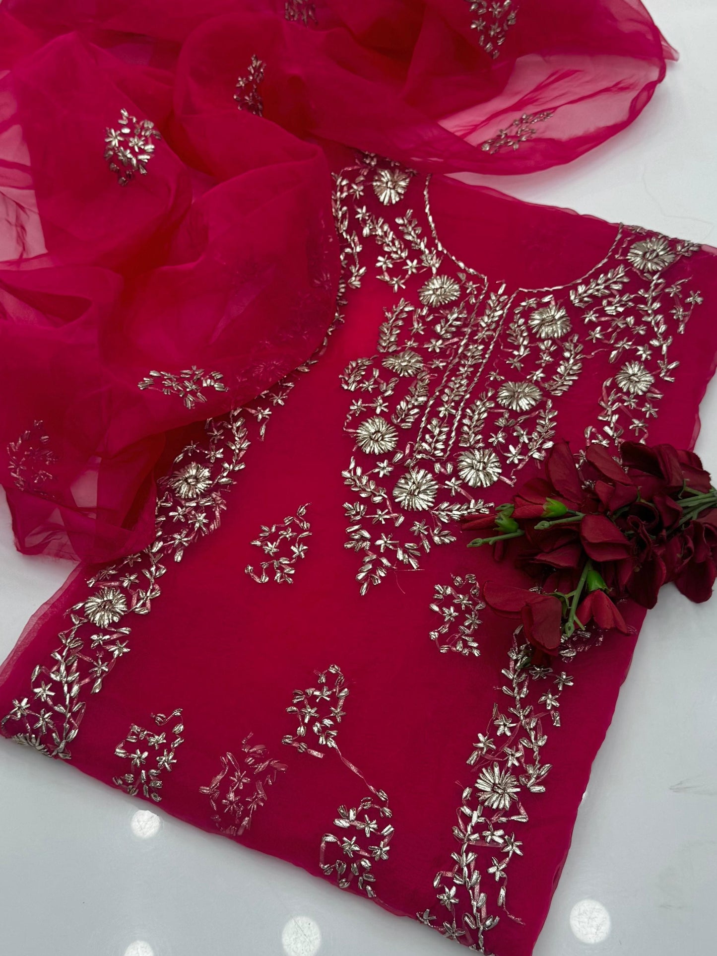 Organza Gotta Shahi Design