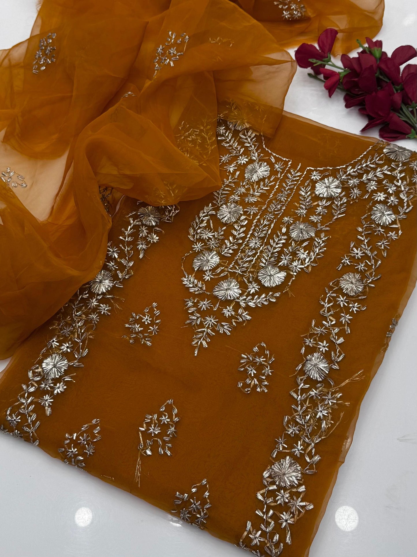 Organza Gotta Shahi Design